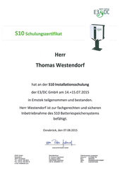 S10 Installationsschulung